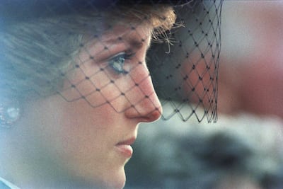 En esta foto de archivo tomada el 11 de noviembre de 1988, la princesa Diana de Gran Bretaña es vista en Francia.
