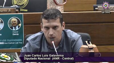 Diputado Juan Carlos "Nano" Galaverna.