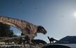Una madre Tiranousario Rex y sus crías junto a un lago, especies que protagonizan el documental 'T.Rex' sobre el descubrimiento del fósil de un joven dinosaurio Tiranousario Rex (T-Rex), apodado cariñosamente Teen Rex (Adolescente Rex), que será estrenado el 21 de junio.