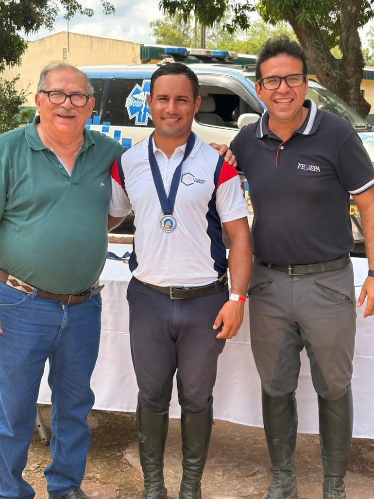 Nathanael Panza, ganador del Gran Premio.