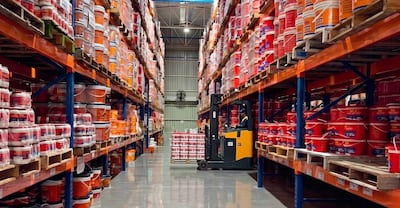 Centro de Distribución de Pinturas Opal estratégicamente ubicado en la ciudad de Limpio.