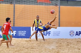 Sportivo Luqueño goleó 12 a 4 a San Miguel en la fecha 1, por el Grupo A de la Etapa Final. Foto APF