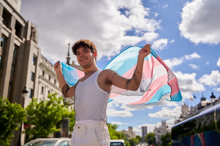 Concepto de visibilidad transgénero.