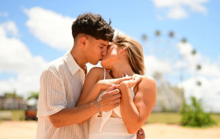 Santiago y Gabrielle.