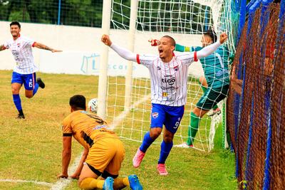 El atacante Hugo Herrera, marcó un doblete en el triunfo tricolor. (Foto: 3 de Noviembre)