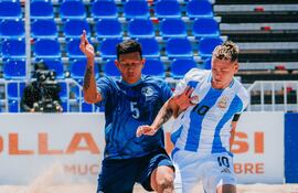 Gran partido de los Pynandi contra Argentina, el lunes.