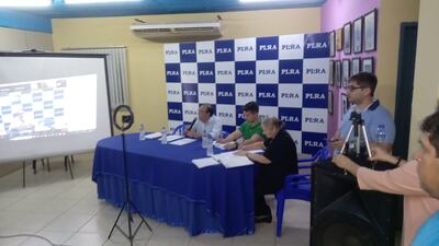 Sesión del Directorio del PLRA.