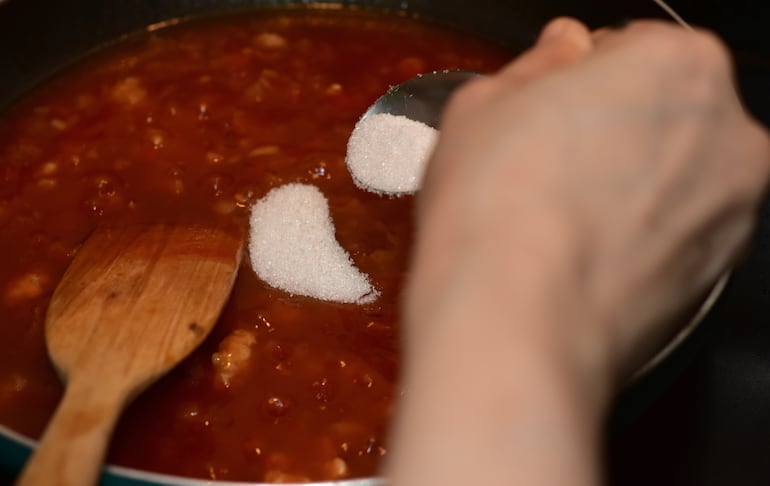 Salsa de tomate.
