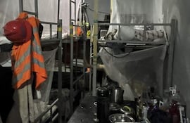 BRA50. SALVADOR (BRASIL), 23/12/2024.- Fotografía cedida por el Ministerio Público del Trabajo (MPT) del estado de Bahía, que muestra el lugar donde fueron rescatados 163 operarios chinos. Las autoridades brasileñas rescataron a 163 operarios chinos que trabajaban en condiciones análogas a la esclavitud en la obras de una fábrica de la automotriz BYD, informaron este lunes fuentes oficiales. EFE/Ministerio Público del Trabajo (MPT)/SOLO USO EDITORIAL/NO VENTAS/SOLO DISPONIBLE PARA ILUSTRAR LA NOTICIA QUE ACOMPAÑA/CRÉDITO OBLIGATORIO/MÁXIMA CALIDAD DISPONIBLE