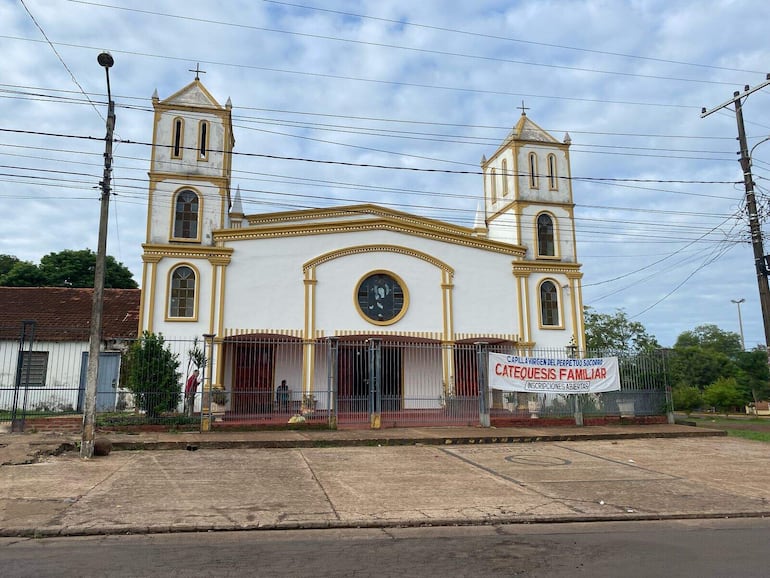 Capilla Virgen del Perpetuo Socorro en Encarnación.
