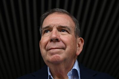 El opositor venezolano Edmundo González Urrutia