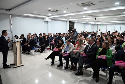 Una importante concurrencia se tuvo en “Study in Korea”.