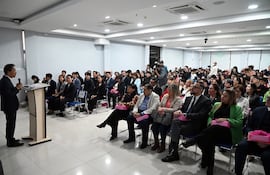Una importante concurrencia se tuvo en “Study in Korea”.