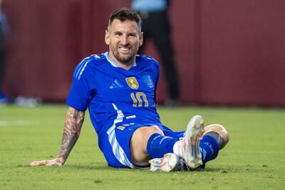 Lionel Andrés Messi (36 años), capitán albiceleste.