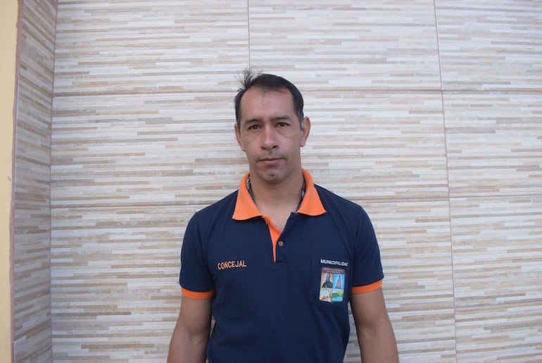 Presidente de la Junta Municipal de Roque González, Ariel Valdez (PLRA).