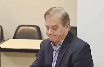 Dany Durand Espínola, ex directivo de la firma Mocipar acusado de liderar un presunto esquema estafa contra los clientes de la firma.