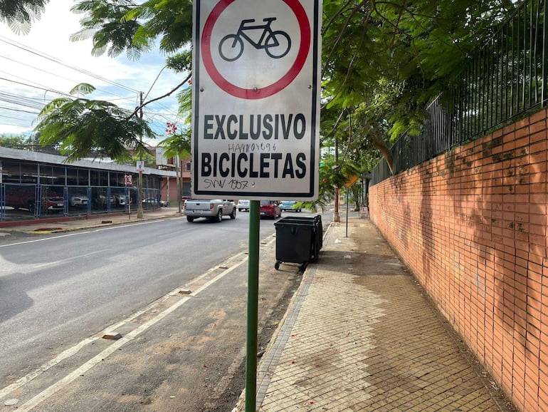 ¿Qué pasó de las bicisendas de Asunción?