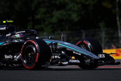 El piloto italiano Andrea Kimi Antonelli, de Mercedes, fue el más rápido en la tercera y última práctica libre del GP de Bélgica.