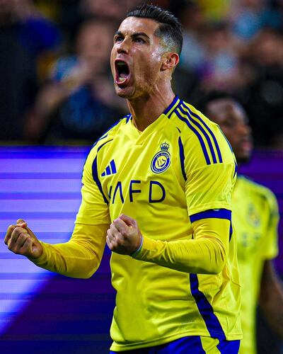 Cristiano Ronaldo sigue anotando con 40 años