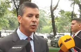 Santiago Peña, presidente de la República.