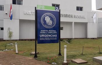 Hospital Regional del IPS en Pedro Juan Caballero