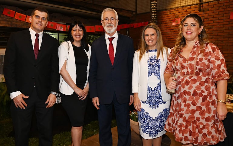 Fiesta de trono en la Embajada de Marruecos