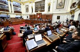 El Congreso de Perú, en Lima. (archivo)