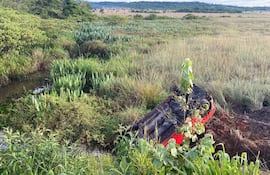 Accidente fatal en Eusebio Ayala.