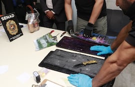 Detectan cocaína en paquetes que tenían como destino Australia.