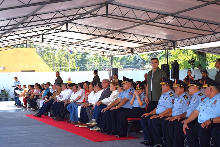 El presidente Santiago Peña abogó por la unidad en Paraguarí.