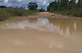 Varios caminos rurales necesitan ser mejoradas para el traslado de los pobladores
