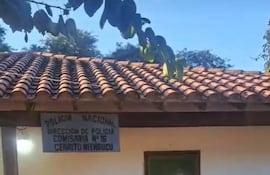Denuncian que la Comisaría N° 16 de Cerrito se encontraba cerrada en la tarde del jueves.