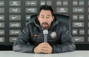 Pablo Enrique Sánchez, entrenador de Olimpia.