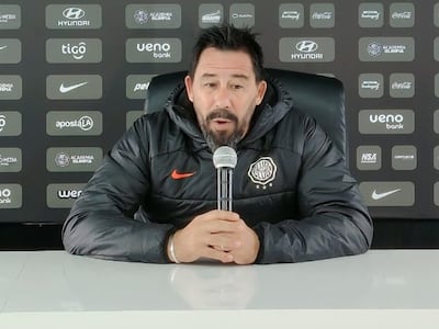 Pablo Enrique Sánchez, entrenador de Olimpia.