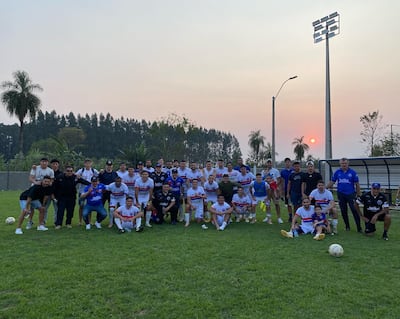 Patriotas de Hernandarias, el único equipo que lleva marcha incontenible en lo que va del Campeonato Nacional B 2024.