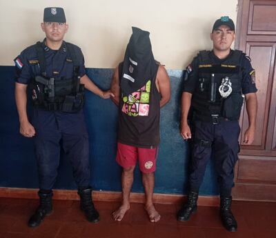 Detienen a presunto autor de homicidio de un indigente en Hohenau