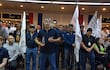 Acto de posición nuevo titular de la ANDE en casa central.