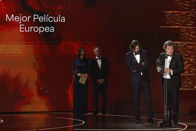 La cinta francesa "Emilia Pérez" gana el Goya a la mejor película europea en la 39 edición de los Premios Goya de la Academia de Cine.
