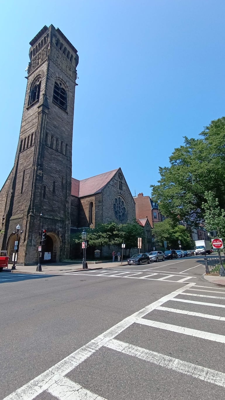 Primera Iglesia Bautista de Boston, en el barrio de Back Bay.