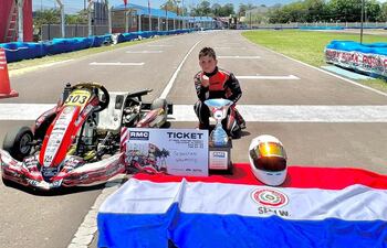 Nuestro compatriota Sebastián Wasmosy ya está listo para afrontar el nuevo desafío.