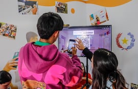 Imagen ilustrativa: stand de la SNJ en la Expo.