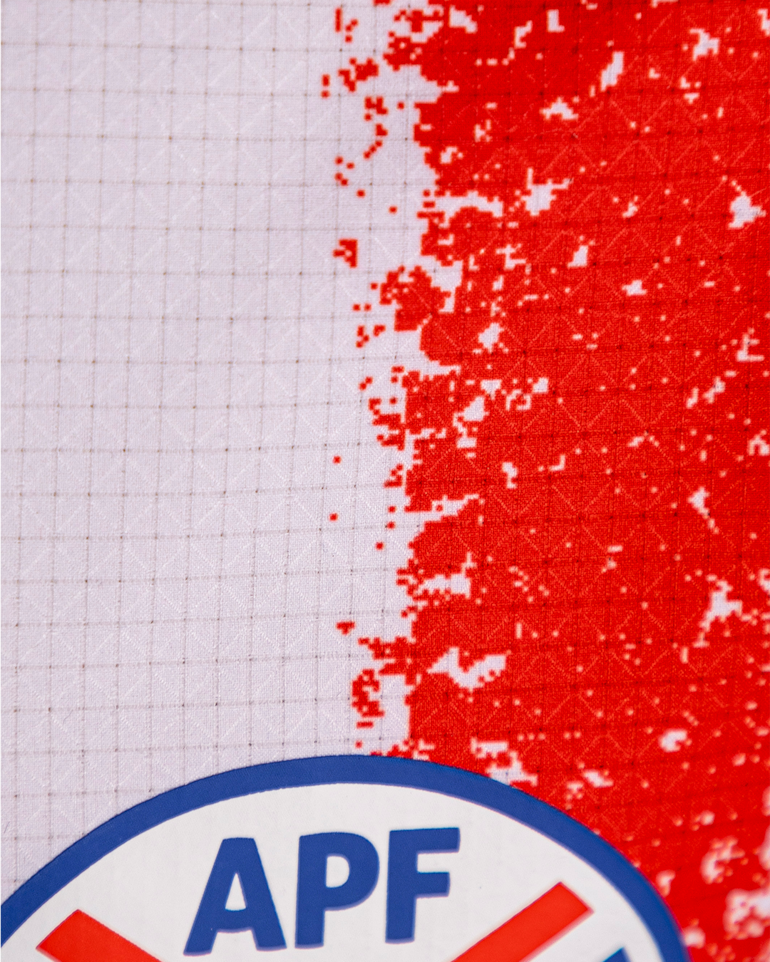 Los detalles de la nueva camiseta de la selección de Paraguay para el Mundial 2026.