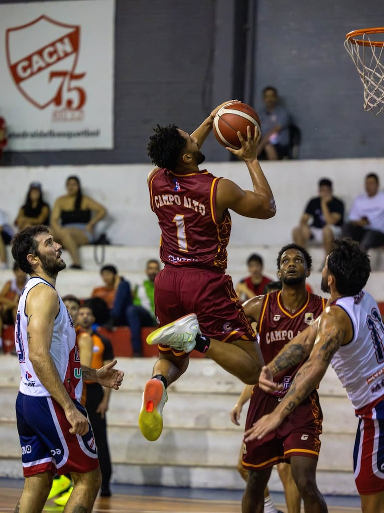 Ciudad Nueva, de la suspensión del partido a un gran triunfo contra Deportivo Campoalto por la Liga Nacional de Básquetbol (LNB)