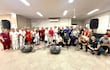Las Paraguayas llevaron música a los pacientes del Hospital de Caacupé.