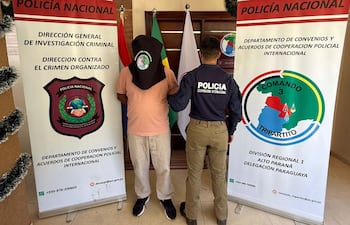 Johnathan Rocha Santos, expulsado del país.