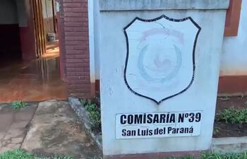 Comisaría 39ª de San Luis del Paraná, en San Juan del Paraná.