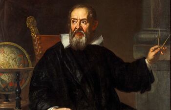 Galileo Galilei (1564-1642). Pintura al óleo de Justus Sustermans.