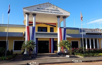 Sede de la Gobernación de Amambay.