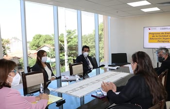 Reunión del consejo directivo de la Aneaes.