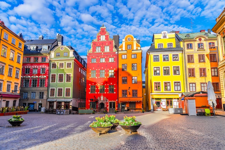 Estocolmo, Suecia: Plaza Stortorget.
